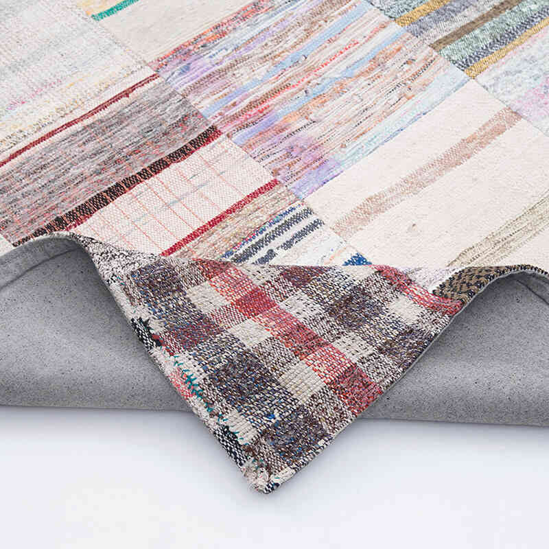 Patchwork Kilim Rug - 8' 2" x 10'  (98" x 120") - K0058428