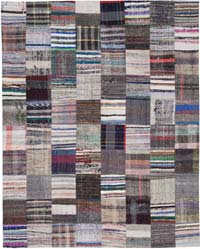 Patchwork Kilim Rug - 7' 10" x 9' 10" (94" x 118")