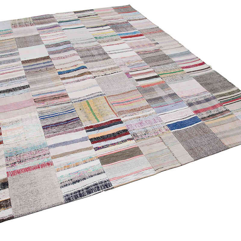 Alfombra Kilim De Retazos - 249 cm x 303 cm - K0058433