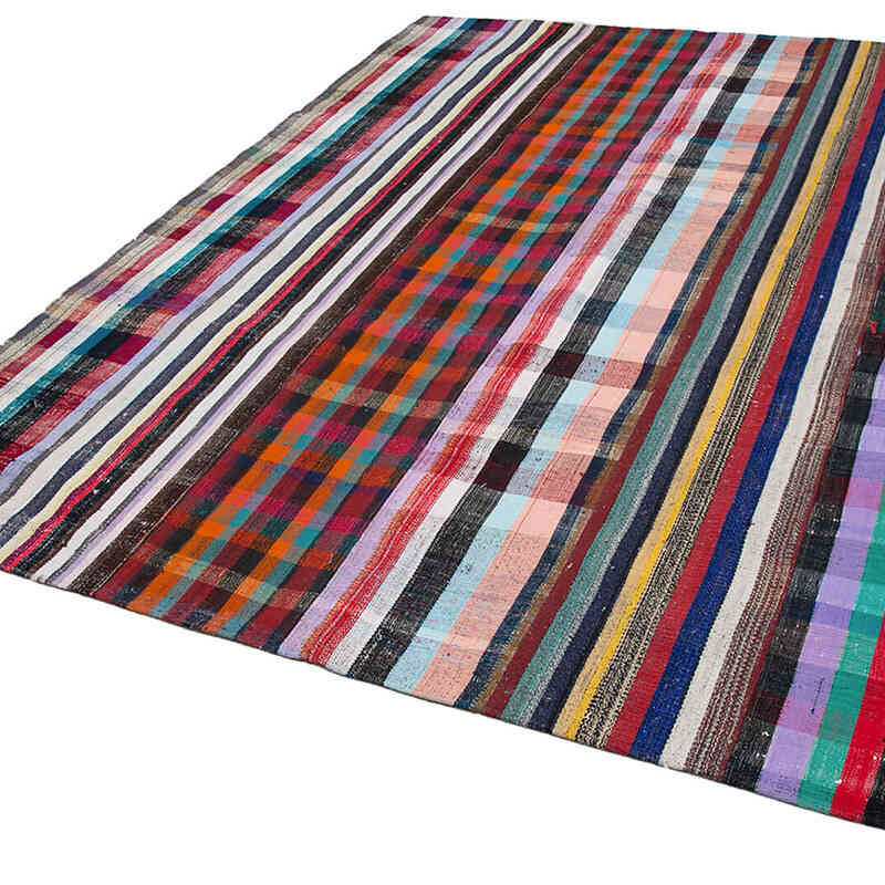 Anadolu Çaput Patchwork Kilim - 243 cm x 307 cm - K0058446