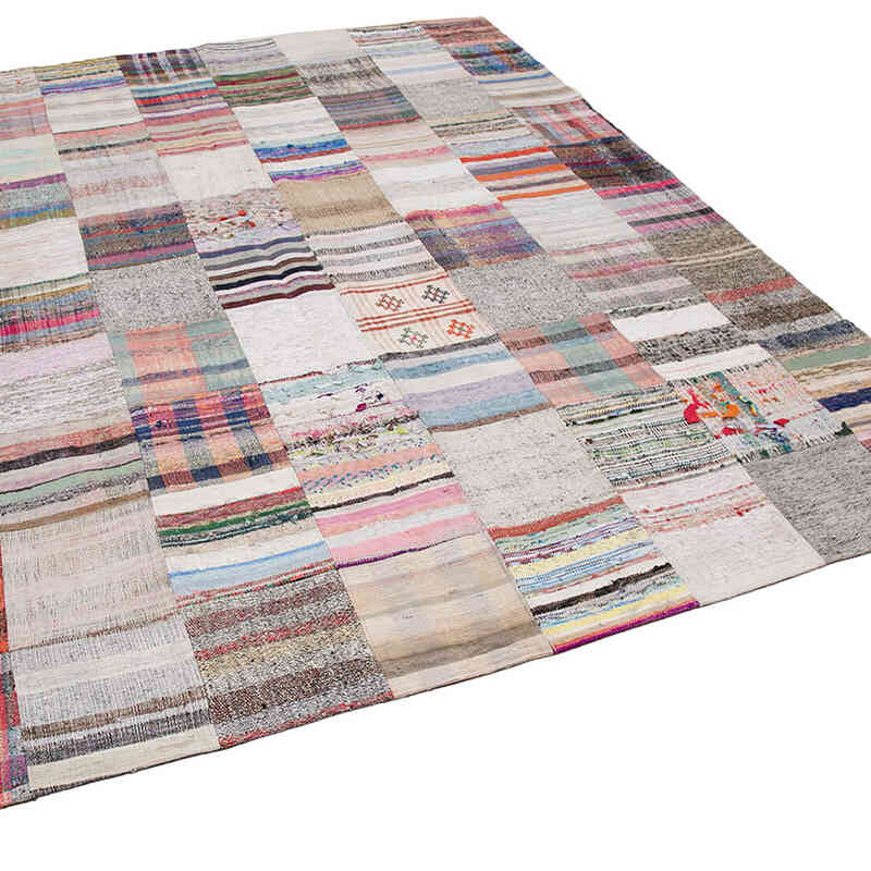 Patchwork Kilim Rug - 7' 10" x 9' 10" (94" x 118") - K0058449