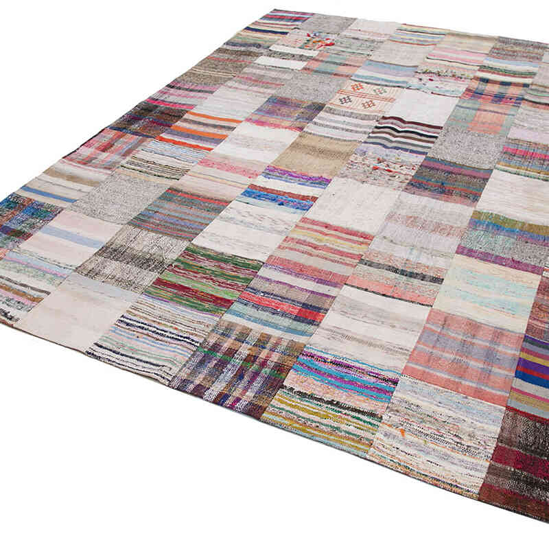 Patchwork Kilim Rug - 7' 10" x 9' 10" (94" x 118") - K0058449