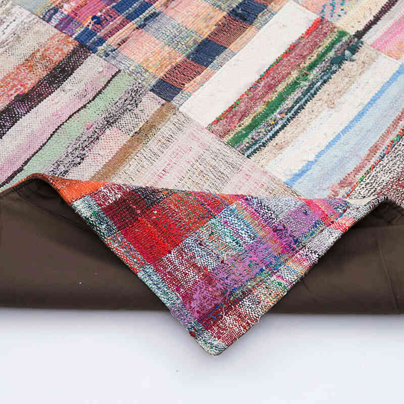 Patchwork Kilim Rug - 7' 10" x 9' 10" (94" x 118") - K0058449