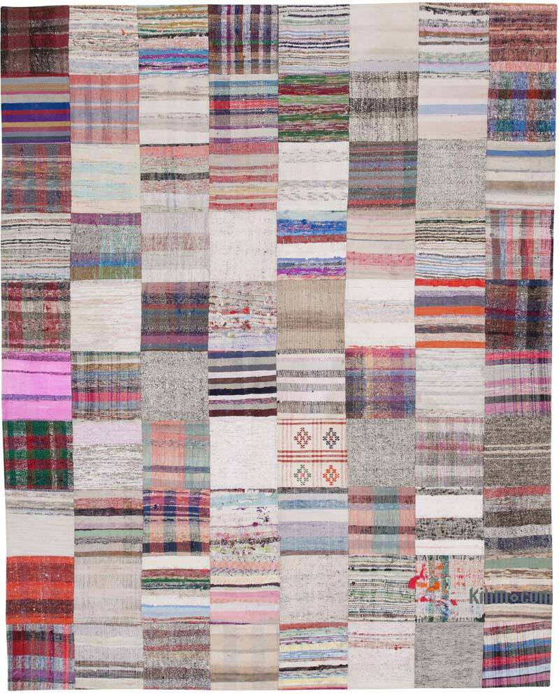 Patchwork Kilim Rug - 7' 10" x 9' 10" (94" x 118") - K0058449