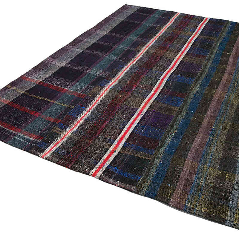 Patchwork Kilim Rug - 7' 7" x 10' 4" (91" x 124") - K0058451