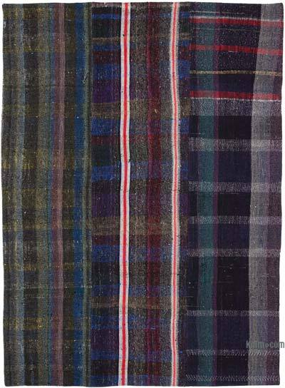 Çok Renkli Anadolu Çaput Patchwork Kilim - 230 cm x 315 cm