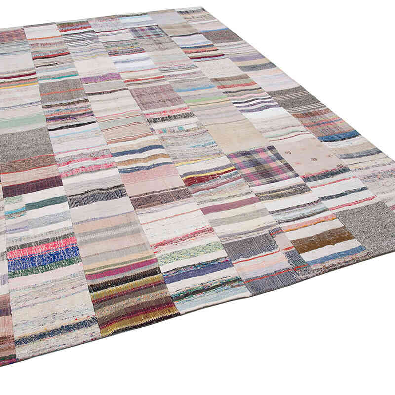 Alfombra Kilim De Retazos - 249 cm x 351 cm - K0058457