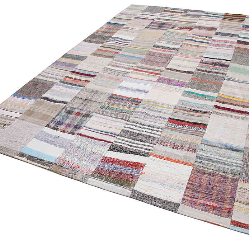 Alfombra Kilim De Retazos - 249 cm x 351 cm - K0058457