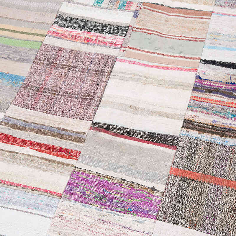Alfombra Kilim De Retazos - 249 cm x 351 cm - K0058457
