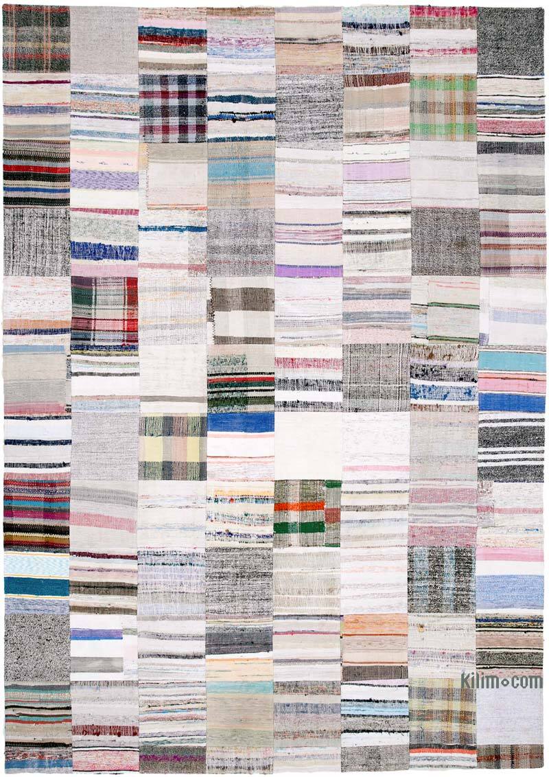 Patchwork Kilim Rug - 8' 2" x 11' 6" (98" x 138") - K0058460