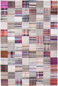 Alfombra Kilim De Retazos - 240 cm x 357 cm