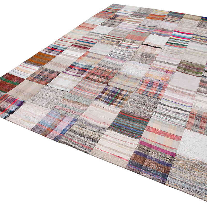 Alfombra Kilim De Retazos - 241 cm x 358 cm - K0058469