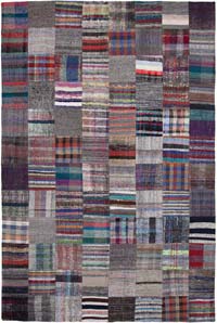 Anadolu Çaput Patchwork Kilim - 240 cm x 359 cm