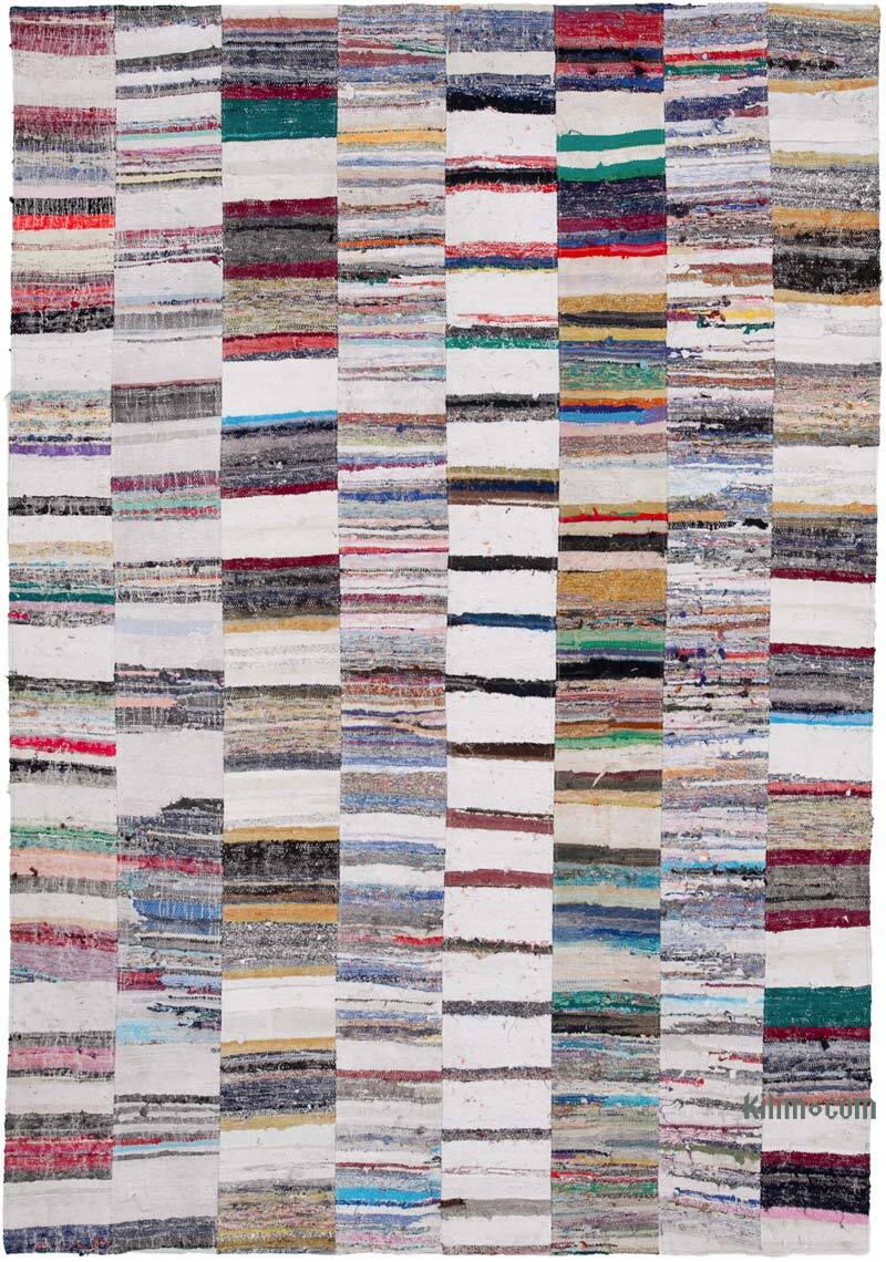 Patchwork Kilim Rug - 6' 10" x 9' 11" (82" x 119") - K0058477