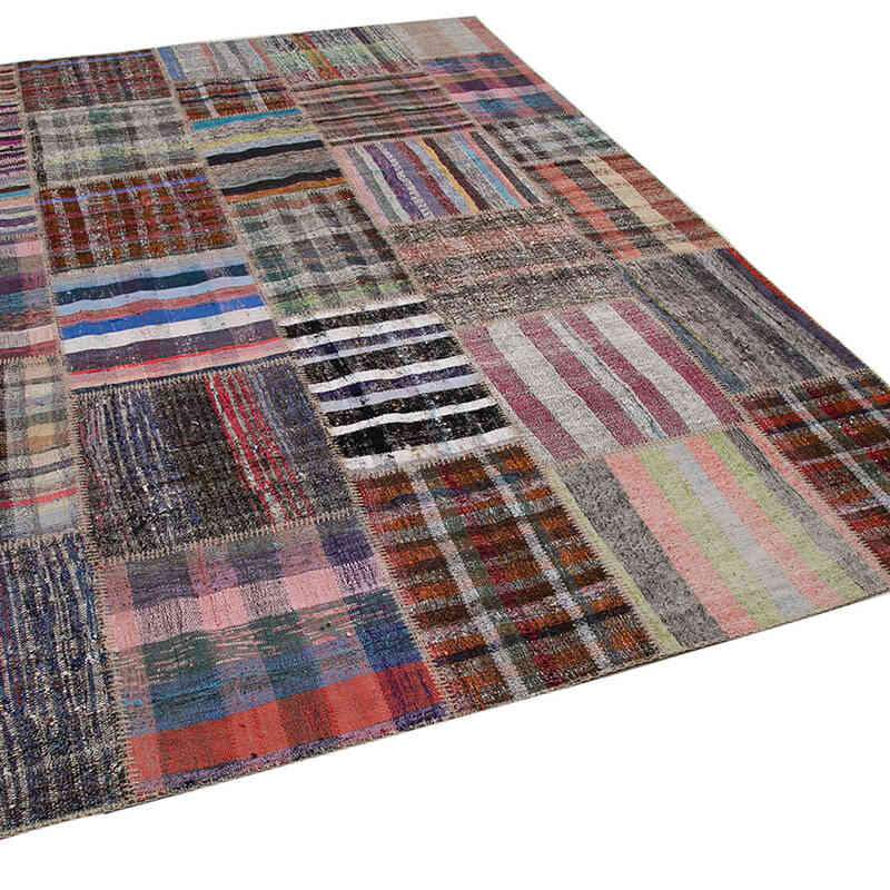Patchwork Kilim Rug - 7' 5" x 10' 2" (89" x 122") - K0058484