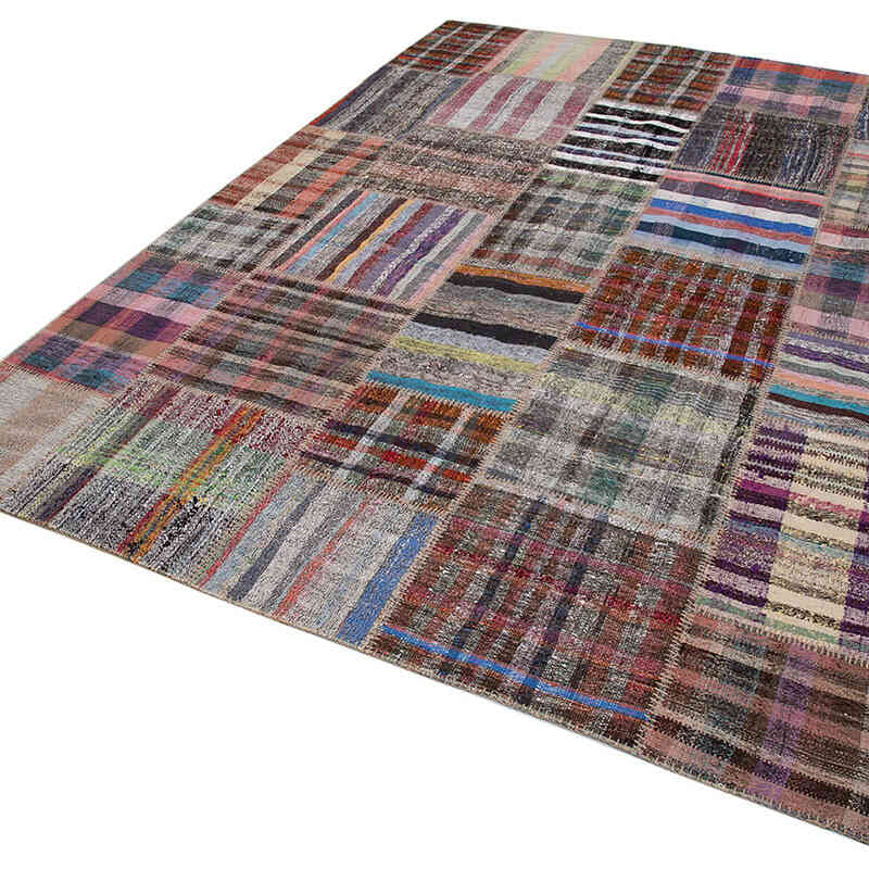 Patchwork Kilim Rug - 7' 5" x 10' 2" (89" x 122") - K0058484