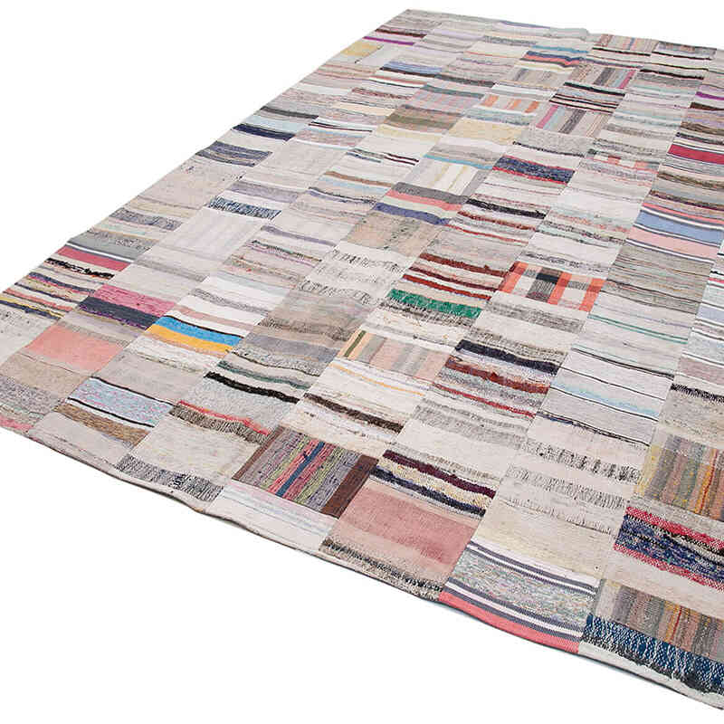 Anadolu Çaput Patchwork Kilim - 227 cm x 352 cm - K0058485
