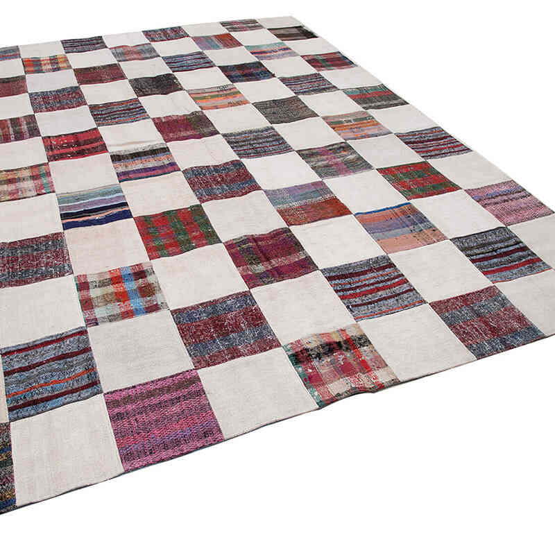 Alfombra Kilim De Retazos - 263 cm x 355 cm - K0058491