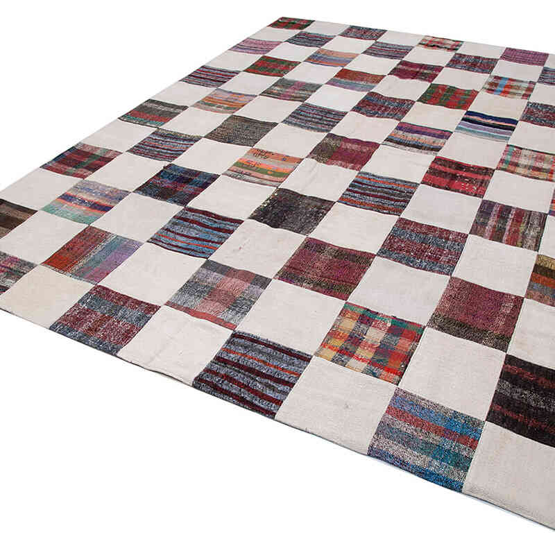 Alfombra Kilim De Retazos - 263 cm x 355 cm - K0058491