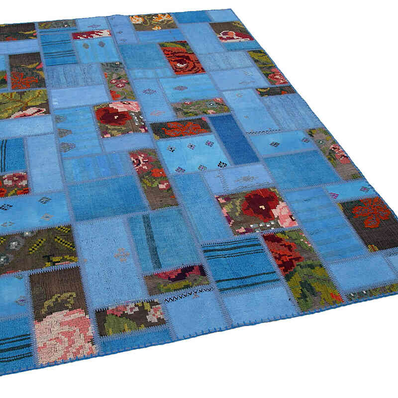Patchwork Kilim Rug - 5' 6" x 7' 8" (66" x 92") - K0058495