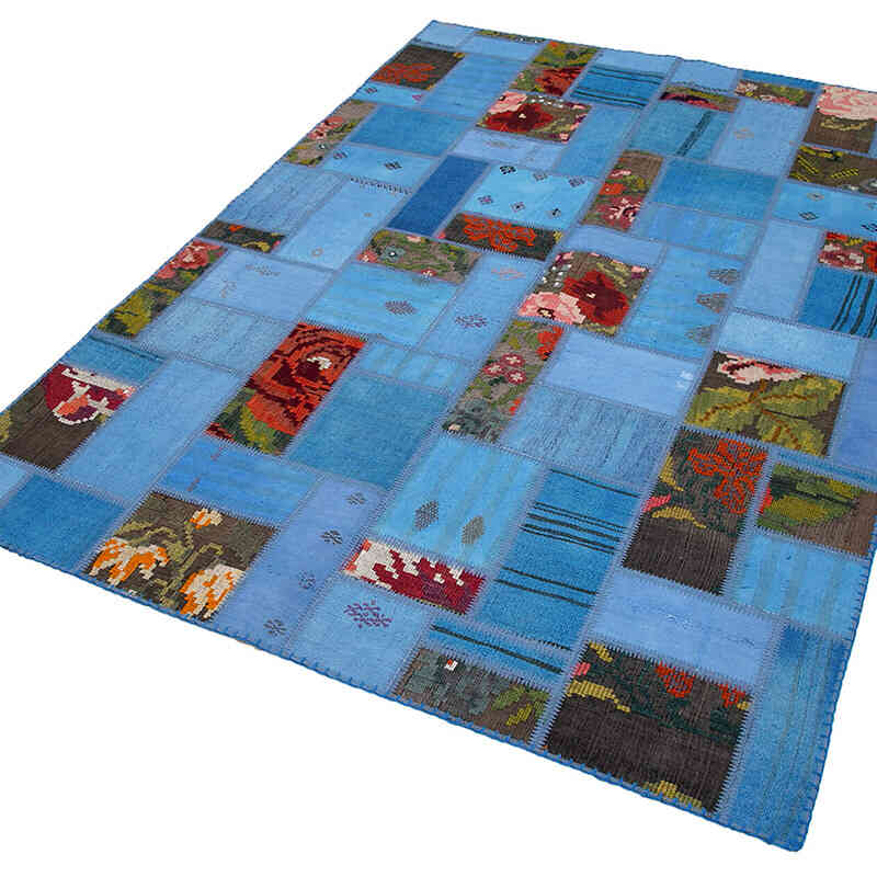 Patchwork Kilim Rug - 5' 6" x 7' 8" (66" x 92") - K0058495