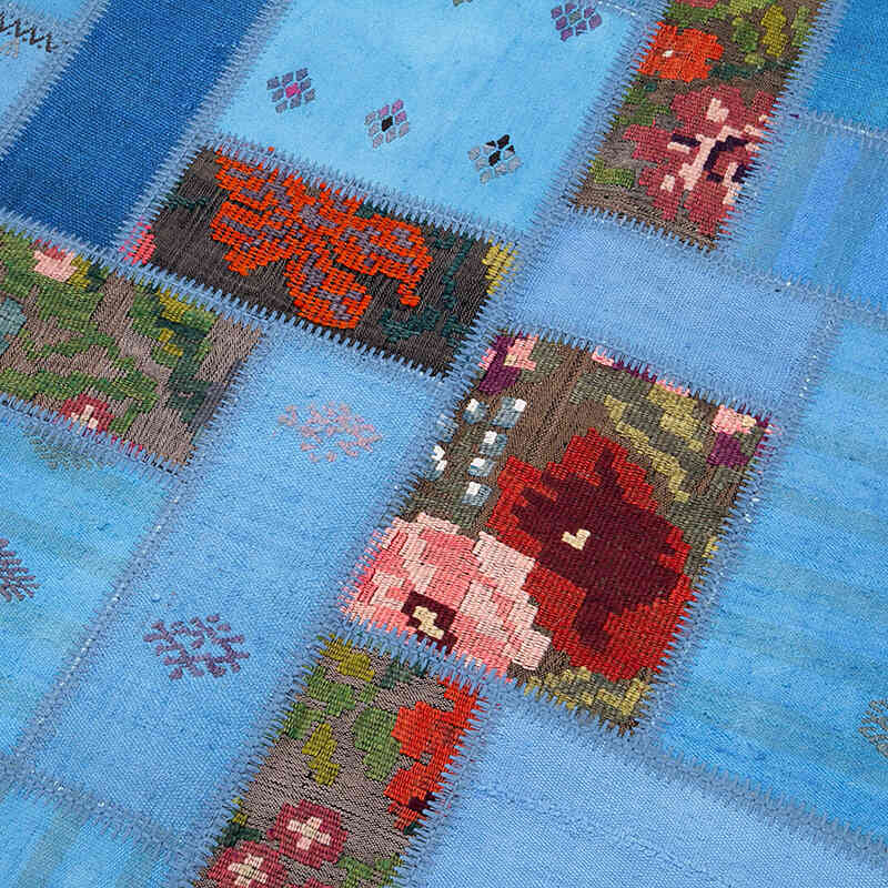 Patchwork Kilim Rug - 5' 6" x 7' 8" (66" x 92") - K0058495