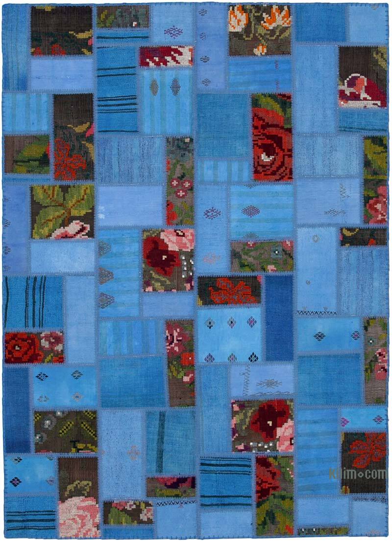Patchwork Kilim Rug - 5' 6" x 7' 8" (66" x 92") - K0058495