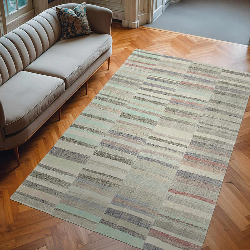 Anadolu Çaput Patchwork Kilim - 180 cm x 295 cm - K0058500