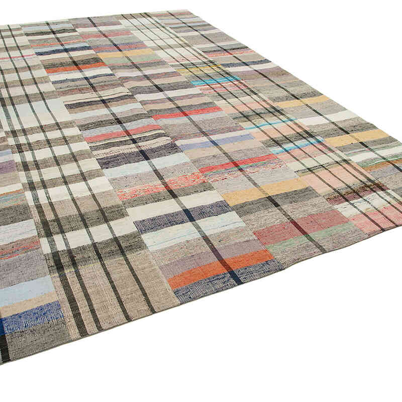 Alfombra Kilim De Retazos - 260 cm x 370 cm - K0058508