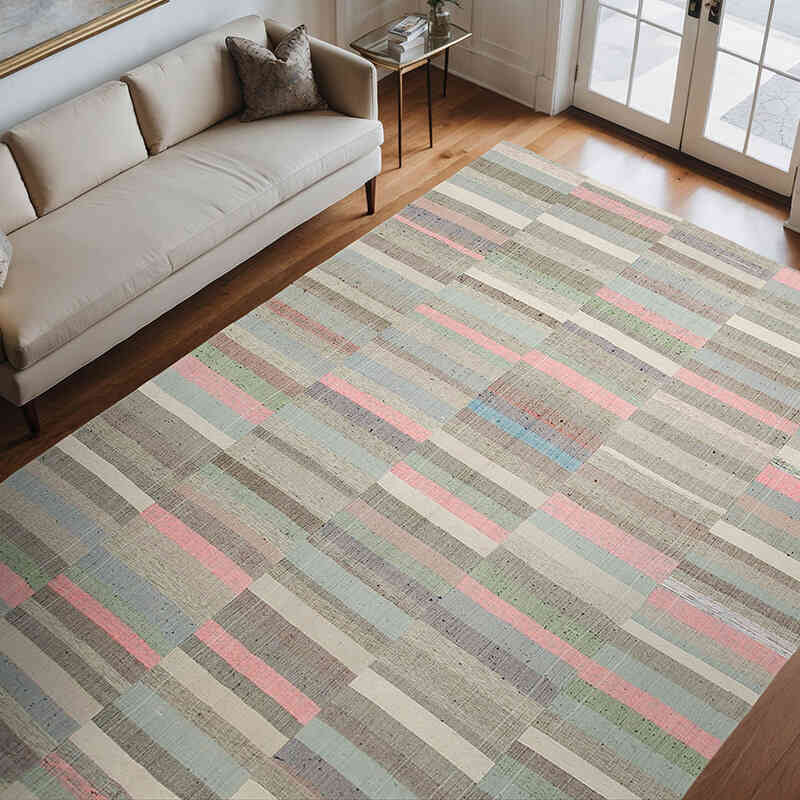 Anadolu Çaput Patchwork Kilim - 257 cm x 360 cm - K0058509
