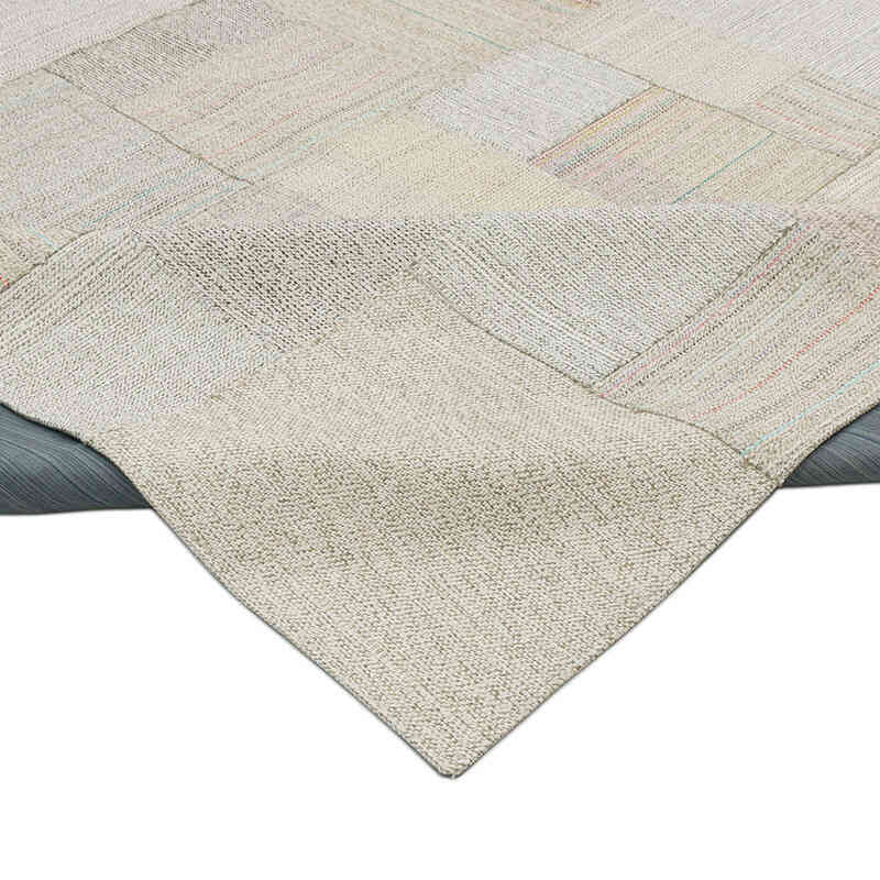 Bej Anadolu Çaput Patchwork Kilim - 316 cm x 408 cm - K0058521