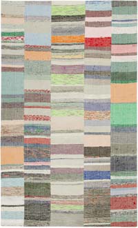 Anadolu Çaput Patchwork Kilim - 158 cm x 260 cm