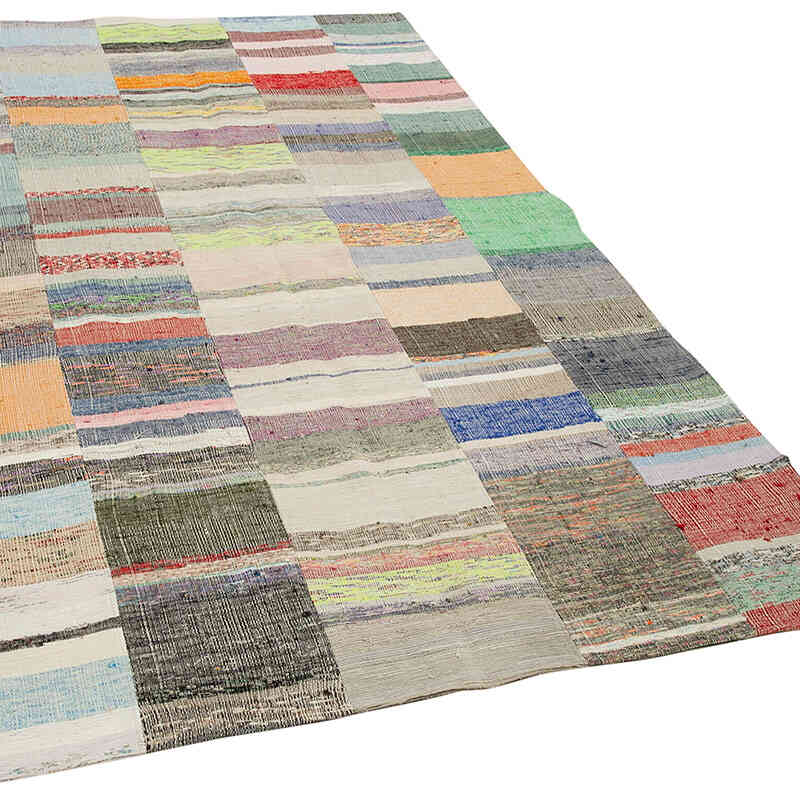 Anadolu Çaput Patchwork Kilim - 158 cm x 260 cm - K0058536