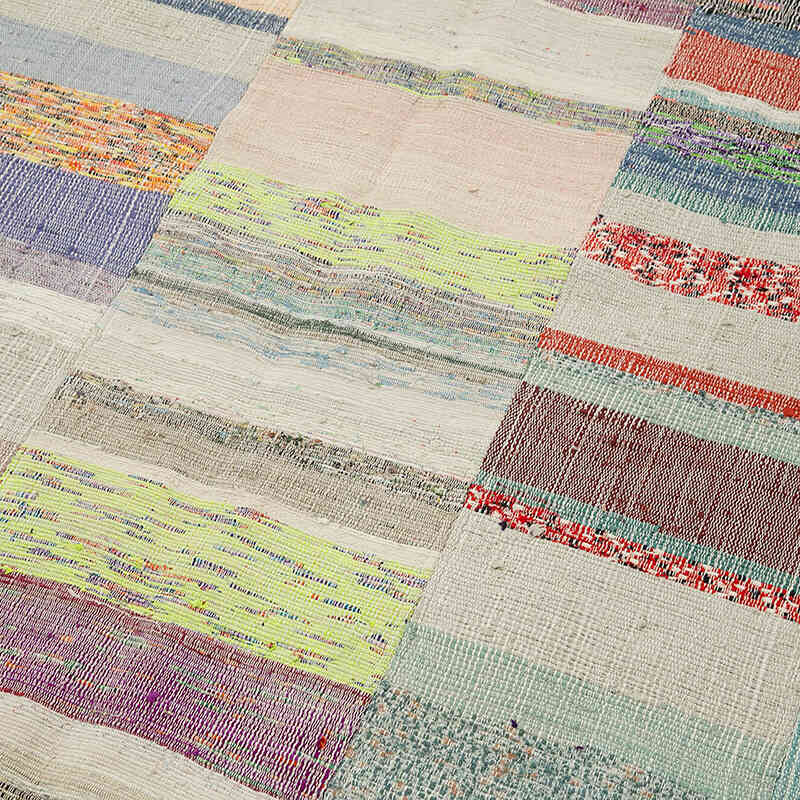 Anadolu Çaput Patchwork Kilim - 158 cm x 260 cm - K0058536