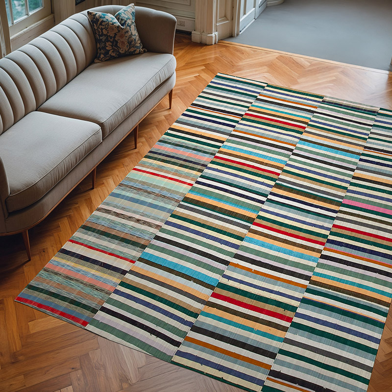 Alfombra Kilim De Retazos - 220 cm x 308 cm - K0058537