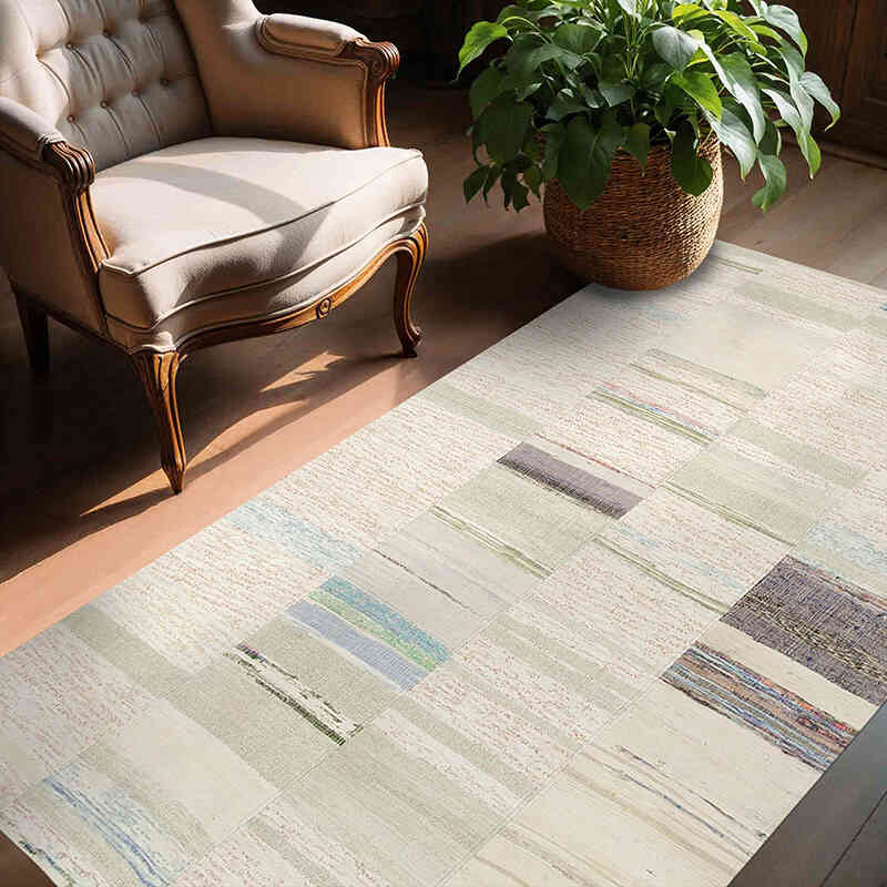 Anadolu Çaput Patchwork Kilim - 130 cm x 210 cm - K0058538