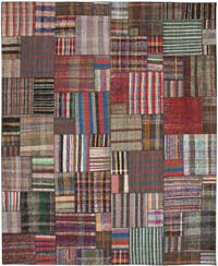 Alfombra Kilim De Retazos - 330 cm x 403 cm