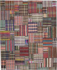 Anadolu Çaput Patchwork Kilim - 328 cm x 410 cm
