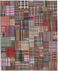 Alfombra Kilim De Retazos - 330 cm x 409 cm