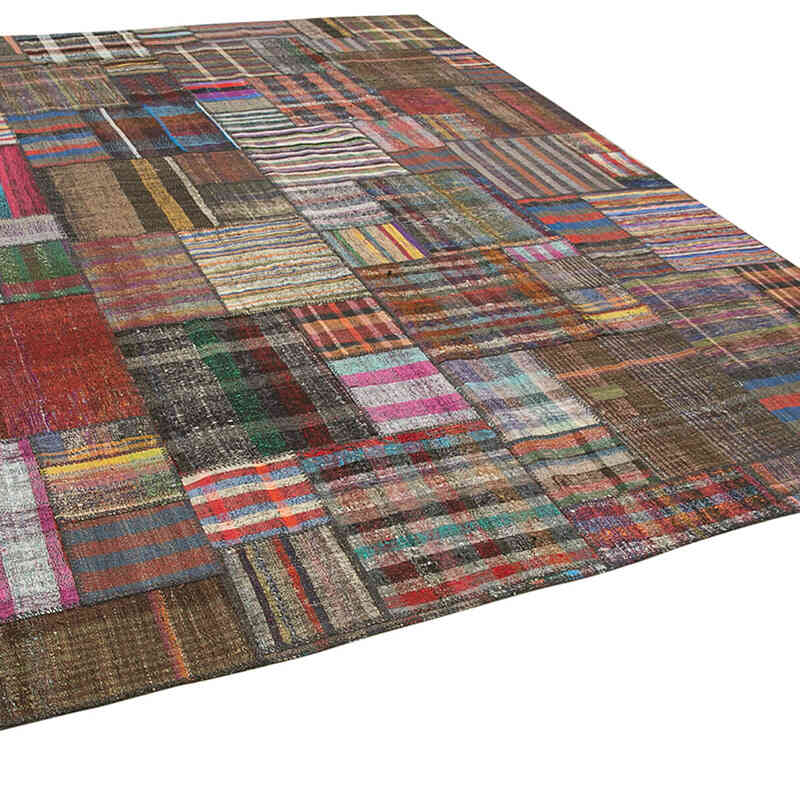Alfombra Kilim De Retazos - 330 cm x 409 cm - K0058552