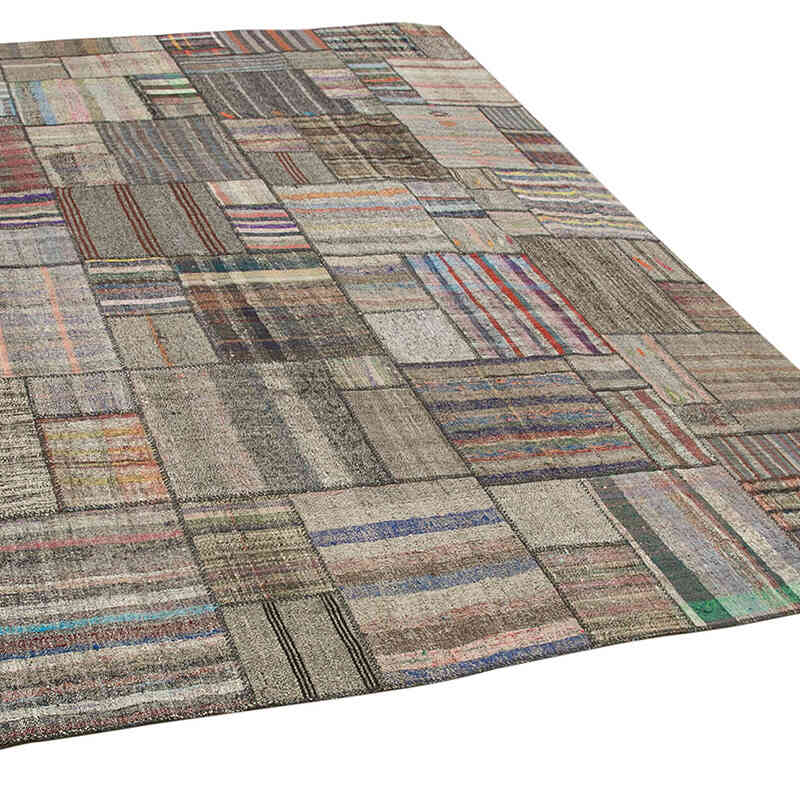 Alfombra Kilim De Retazos - 330 cm x 415 cm - K0058558