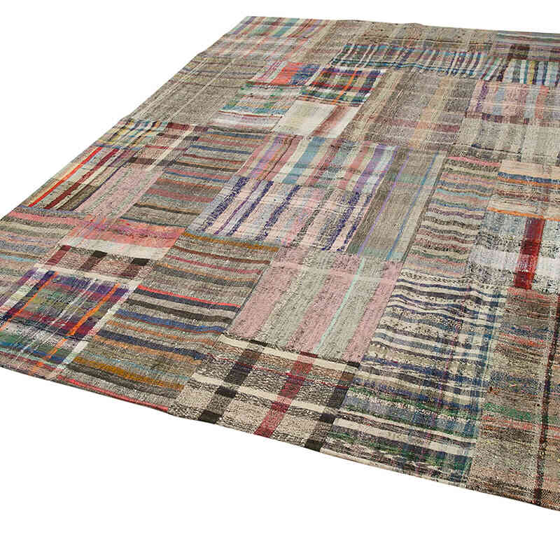 Patchwork Kilim Rug - 8' 9" x 11' 9" (105" x 141") - K0058561