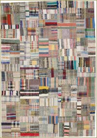 Anadolu Çaput Patchwork Kilim - 241 cm x 351 cm