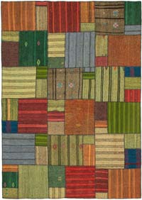 Anadolu Çaput Patchwork Kilim - 248 cm x 352 cm