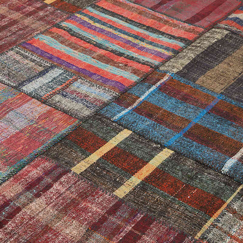 Patchwork Kilim Rug - 7' 4" x 10' 2" (88" x 122") - K0058573