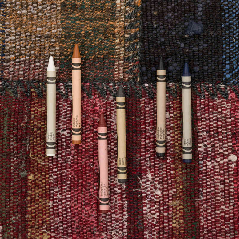 Alfombra Kilim De Retazos - 249 cm x 361 cm - K0058577