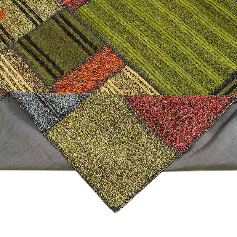 Alfombra Kilim De Retazos - 249 cm x 354 cm - K0058578