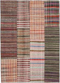 Alfombra Kilim De Retazos - 264 cm x 364 cm