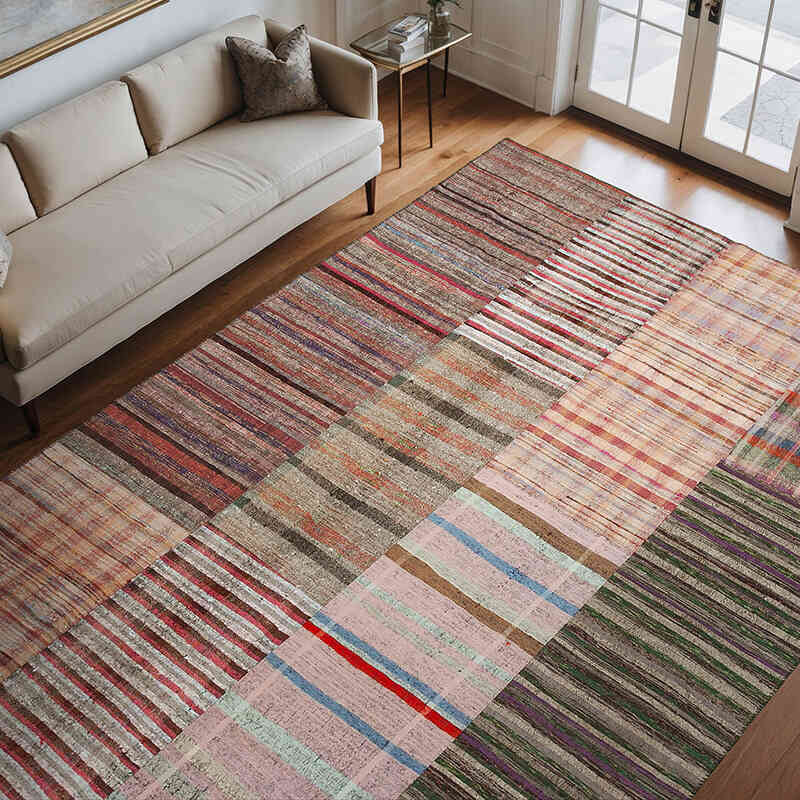 Anadolu Çaput Patchwork Kilim - 264 cm x 364 cm - K0058581