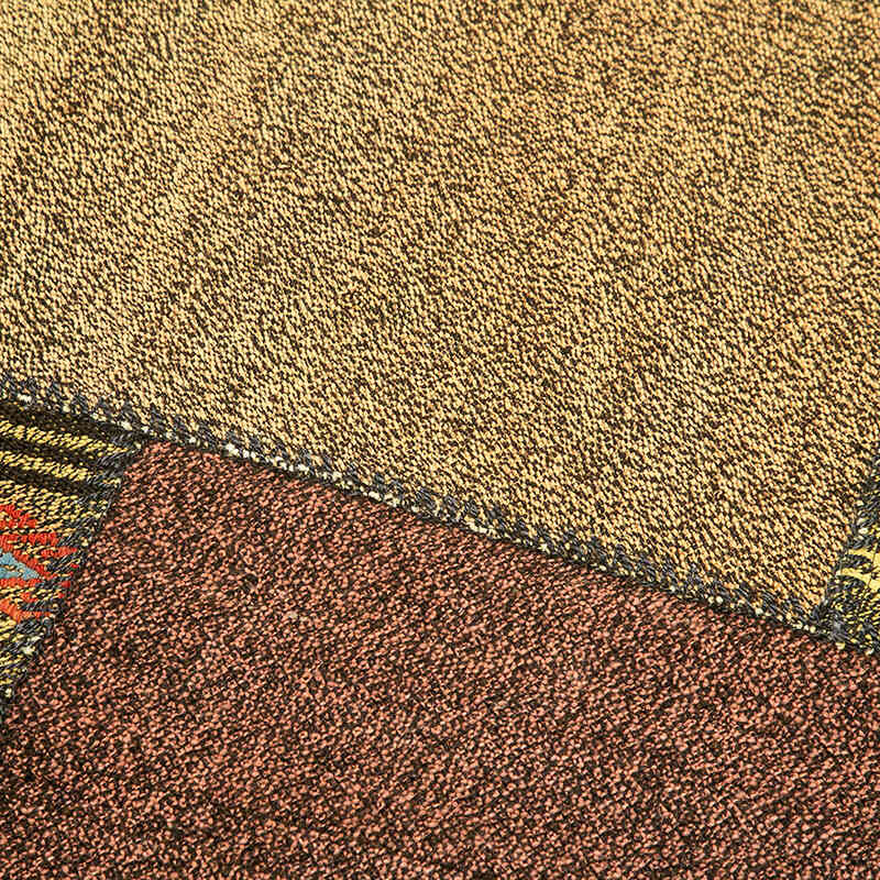 Multicolor Alfombra Kilim De Retazos - 83 cm x 221 cm - K0058586